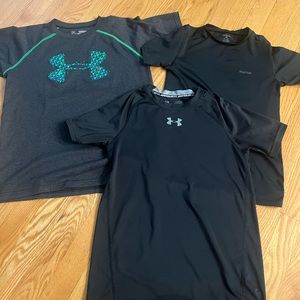 Under Armour boys shirts bundle lot